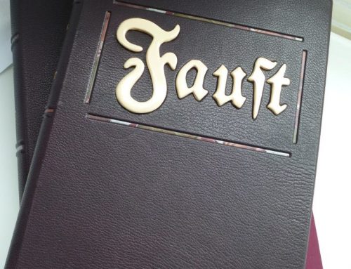 Reliure d&rsquo;art et coffret – « Faust »