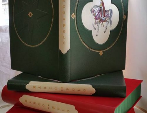 Reliure d&rsquo;art Quartier-livre « Marco Polo »