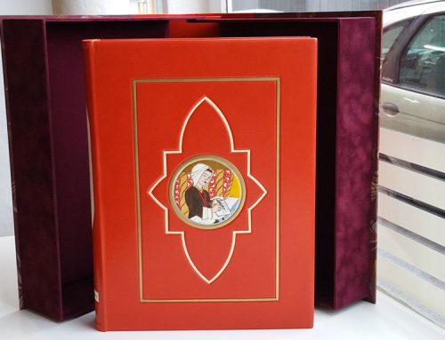 Reliure d&rsquo;art quartier-livre « Christine-de-Pisan »